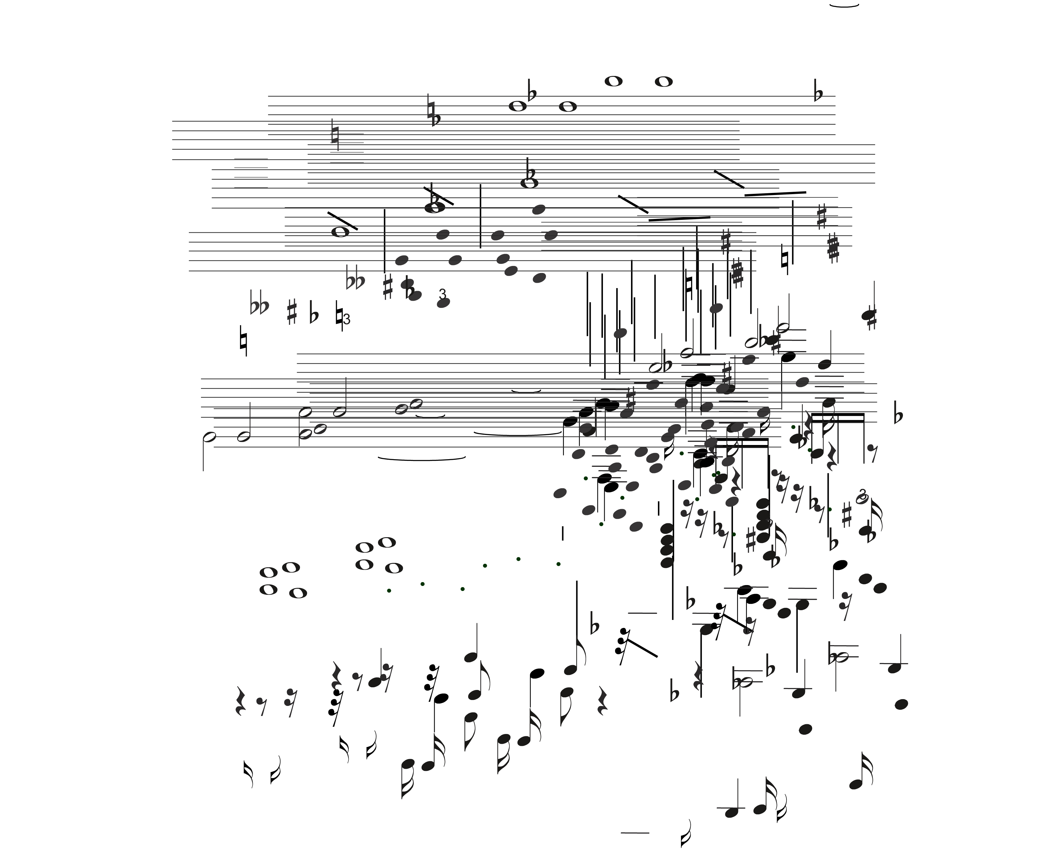 Michael Renkel, Nomos Alto, rehearsal score page